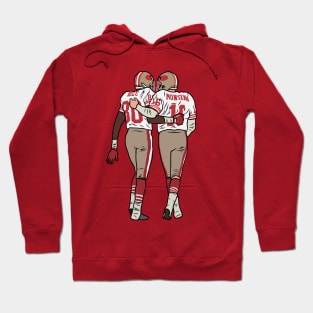 Jerry Rice and Joe Montana Hoodie